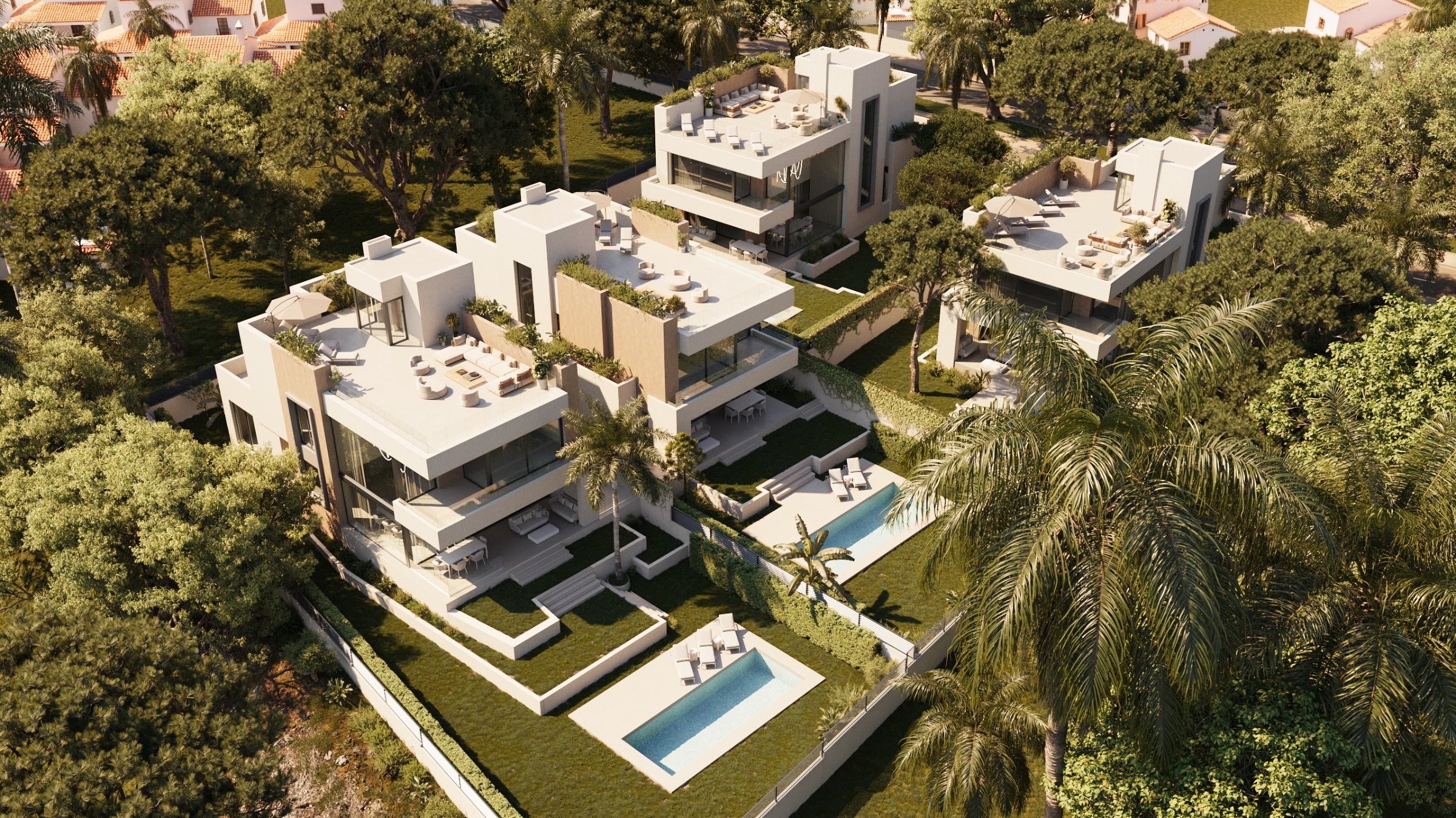 Off Plan Beachside Villas in Marbella with Sea Views | Villa Sirocco Mar 1