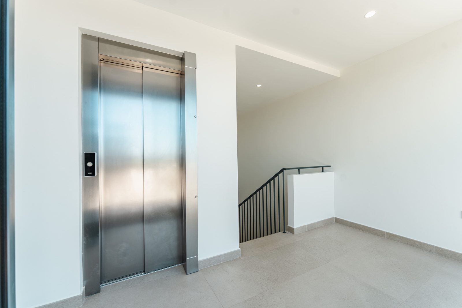 Modern elevator interior of a 5-bedroom villa in Altea - The Estates