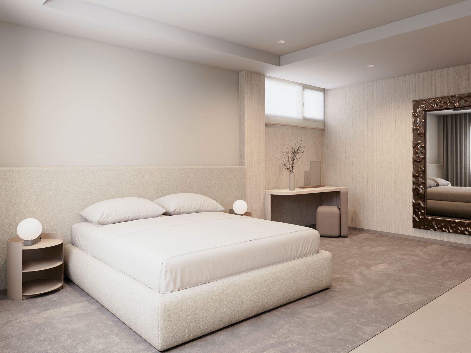 Elegant bedroom interior of a 5-bedroom villa in Altea - The Estates