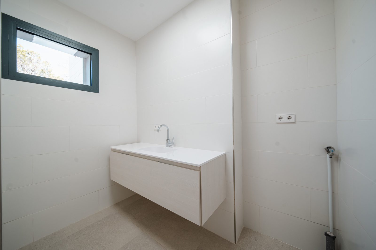 A modern bathroom interior of a 5-bedroom villa in Altea - The Estates