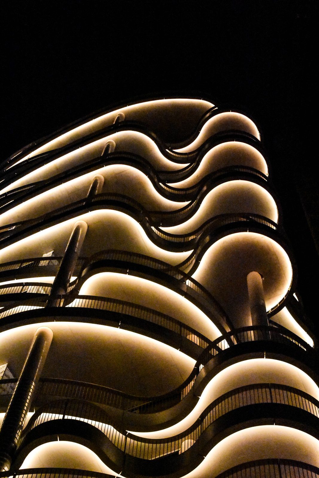 Illuminated architecture of a 4-bedroom apartment in Calpe - The Estates