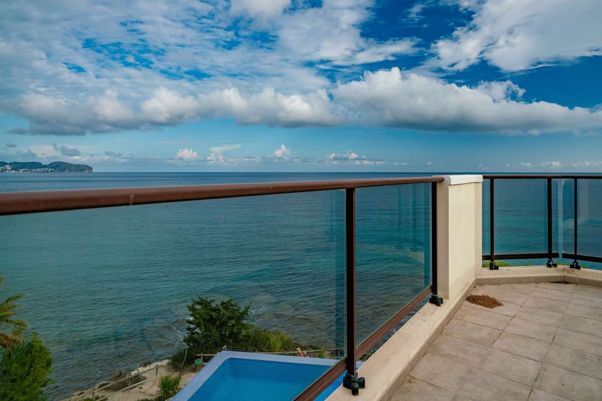 Panoramic sea view from a 6-bedroom villa in Calpe - The Estates