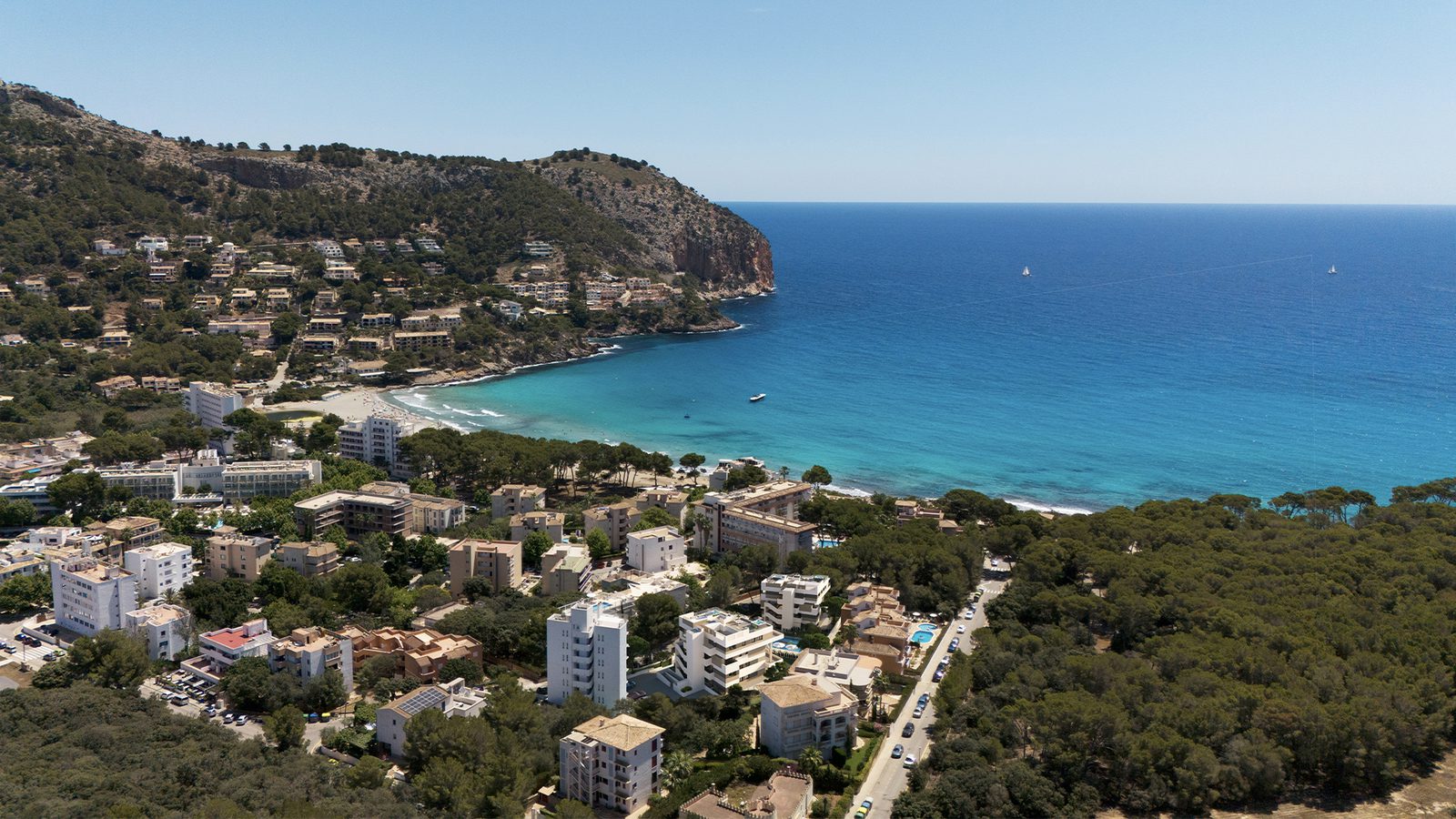 Coastal views from a 2-bedroom apartment in Capdepera - The Estates