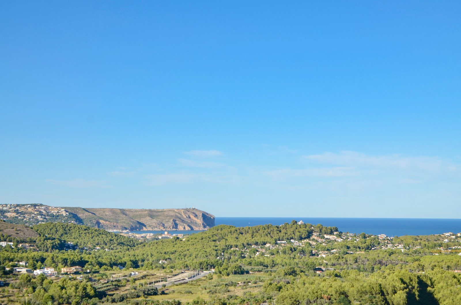 Panoramic sea, mountain and countryside views from a 4-bedroom villa in Jávea - The Estates