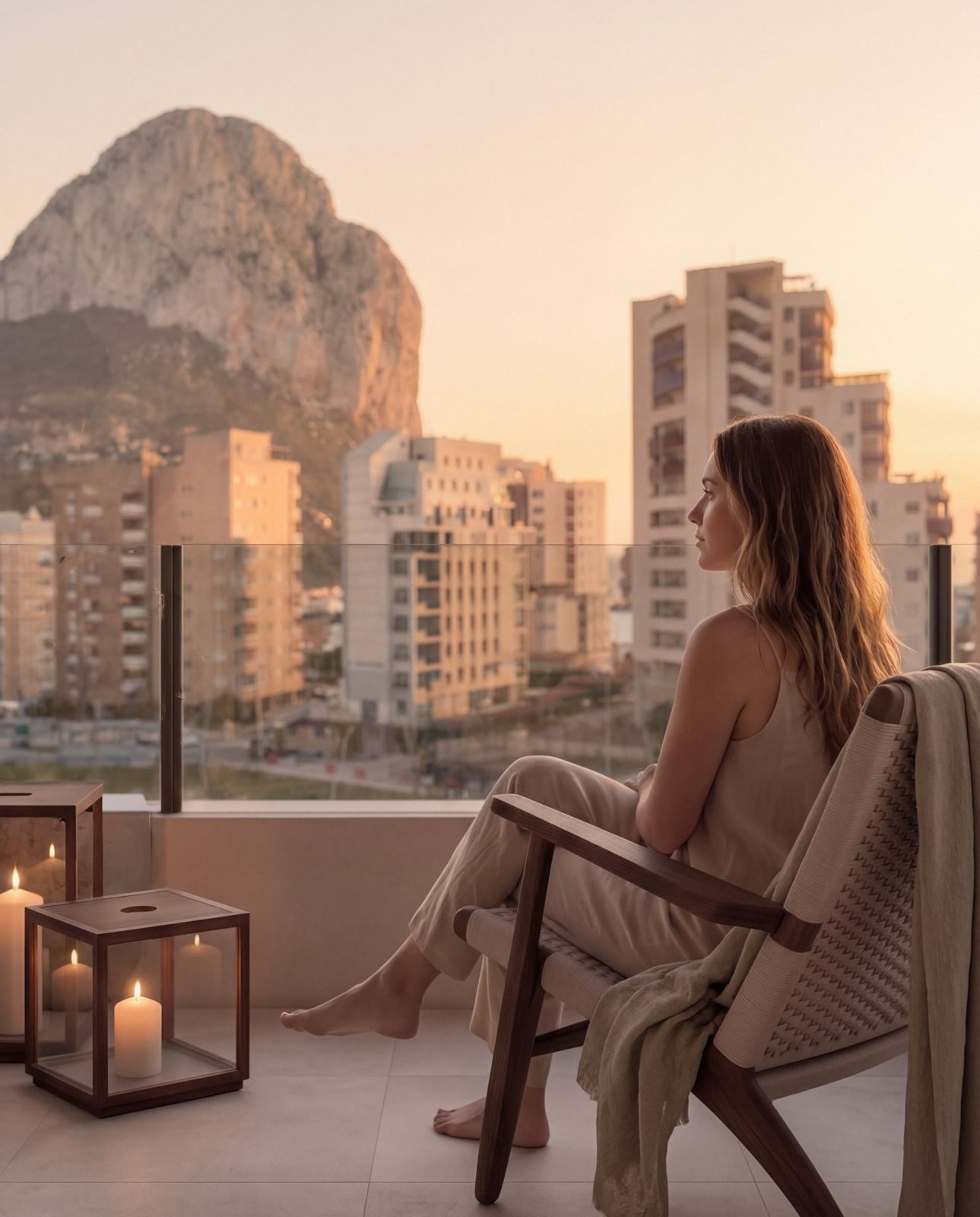 Woman relaxing