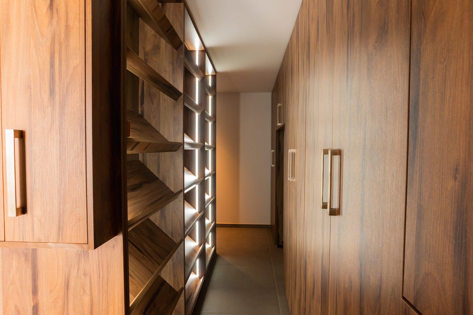 Stylish built-in wooden wardrobes in a 5-bedroom villa in Benitachell - The Estates