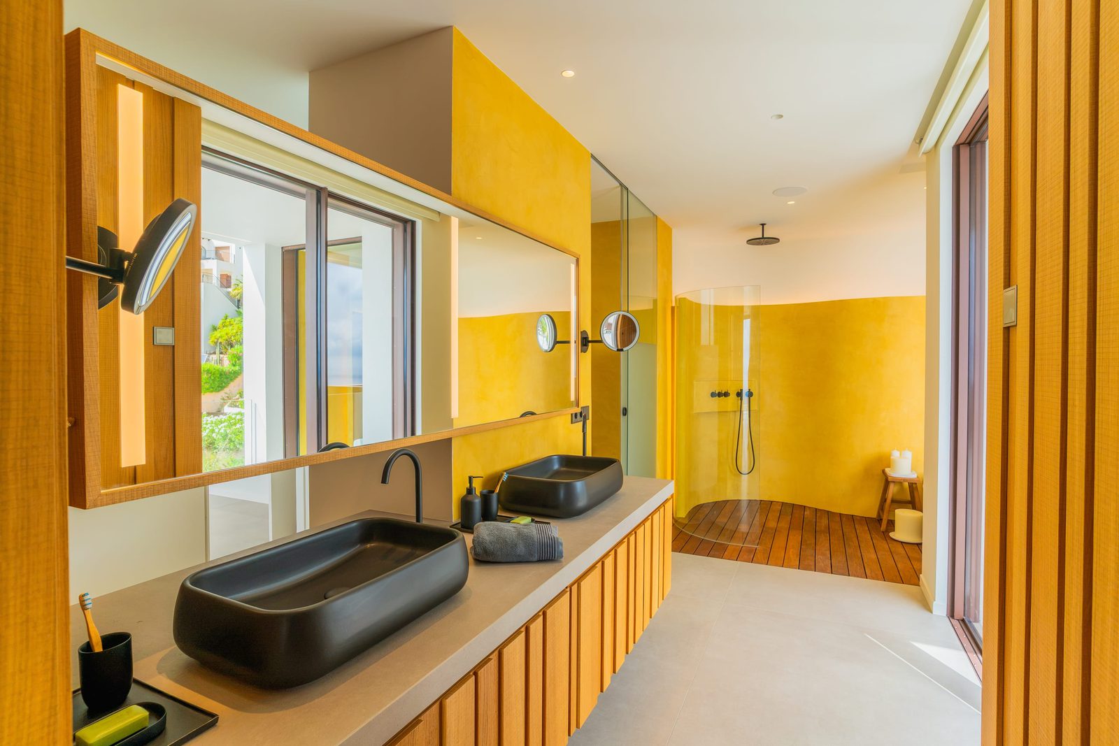 Stylish bathroom design in a 5-bedroom villa in Benitachell - The Estates