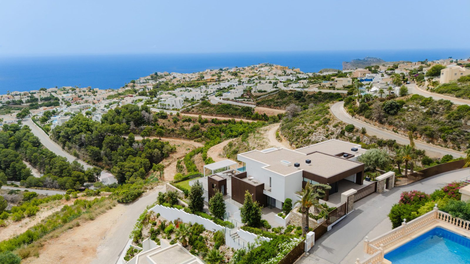 Panoramic sea views of a 5-bedroom villa in Benitachell - The Estates