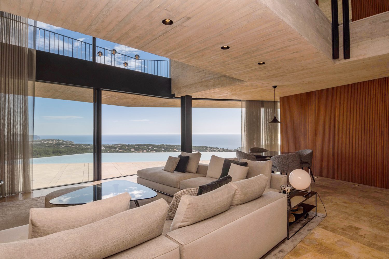 Modern living room with