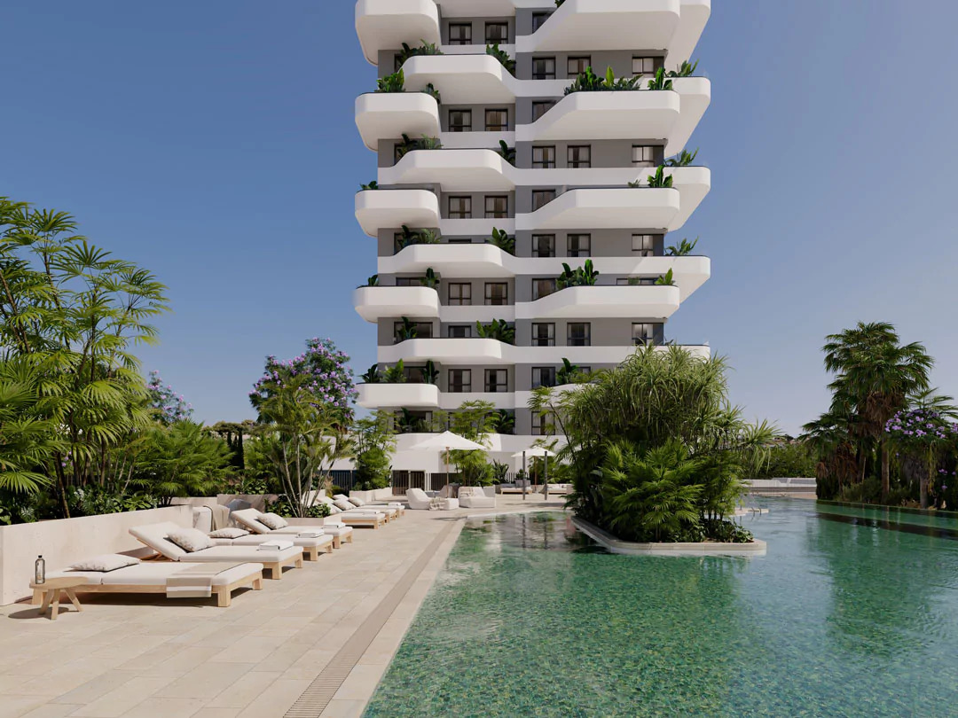 New Build Apartments and Penthouses in Calpe with Sea Views | Penthouse Salinas 1