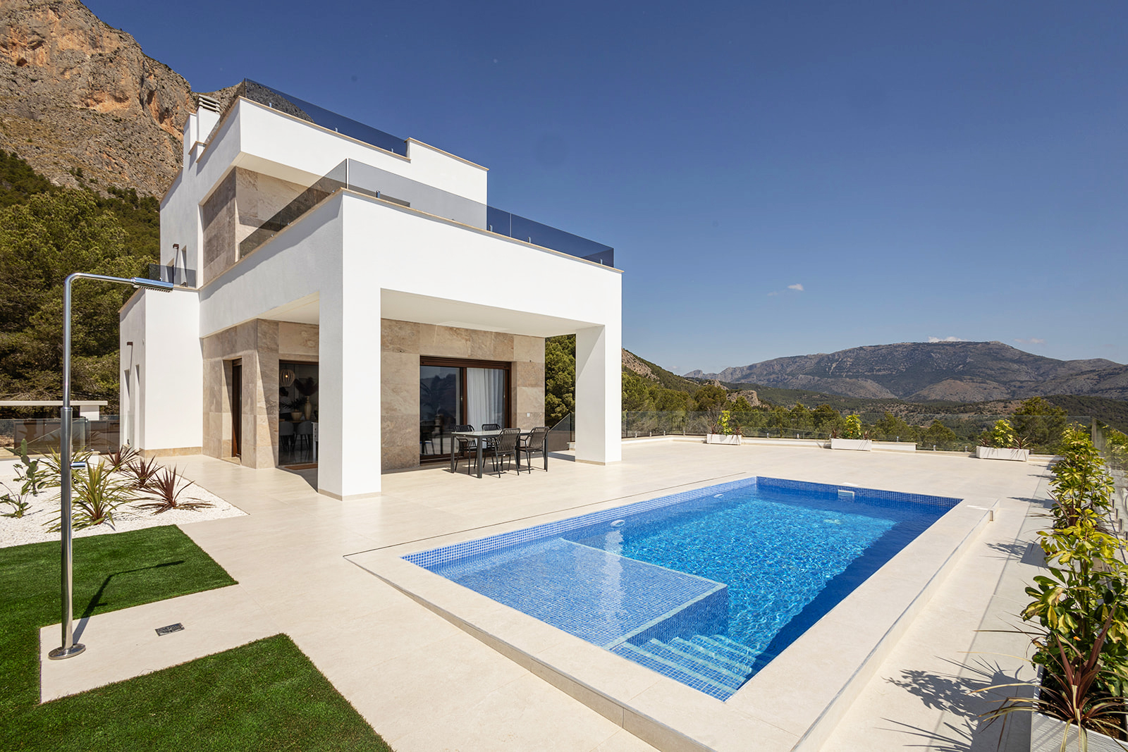 New Build Villas with Private Pools and Mountain Views | Villa Monte Ponoig 1