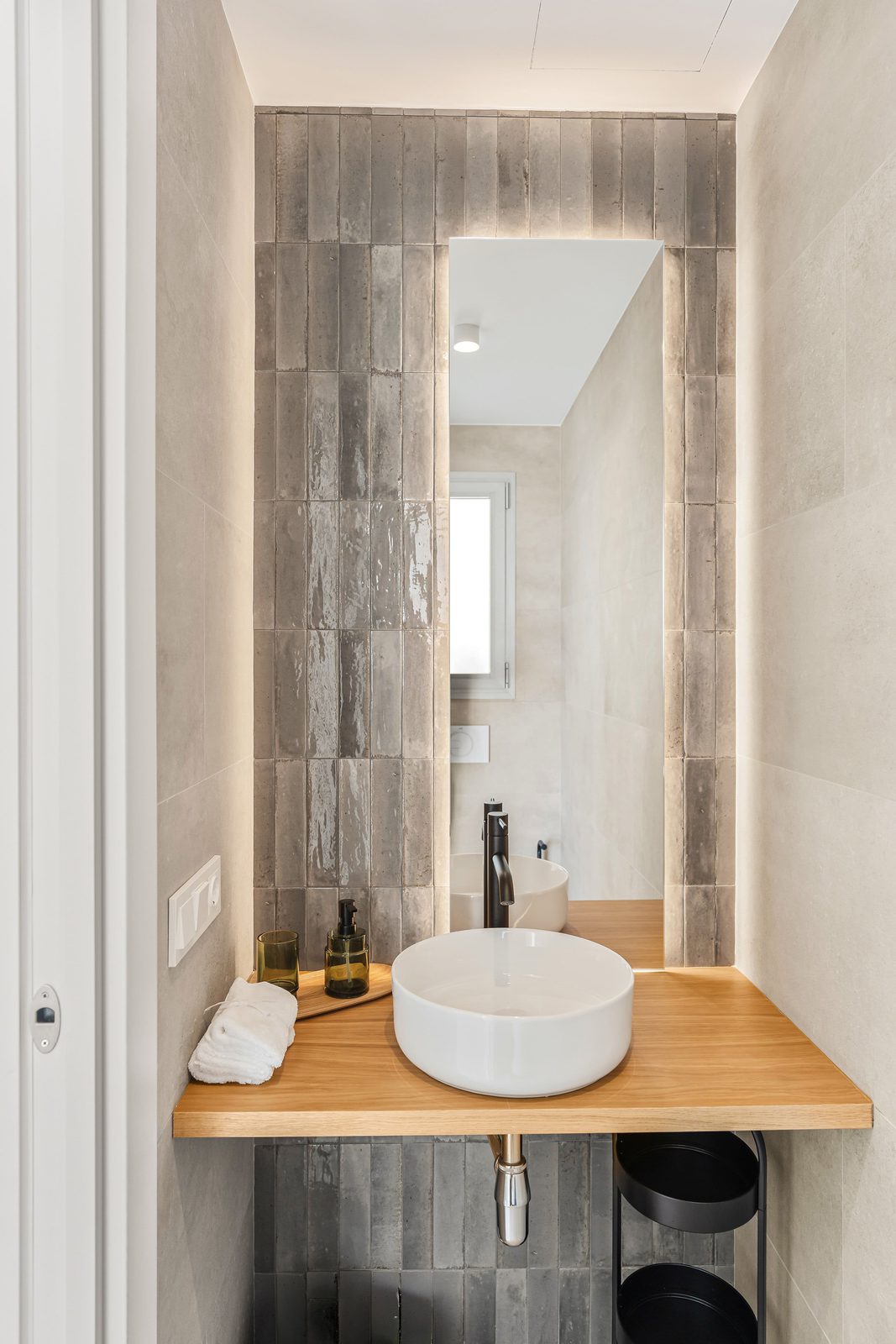 Stylish bathroom interior of a 3-bedroom villa in Benitachell - The Estates