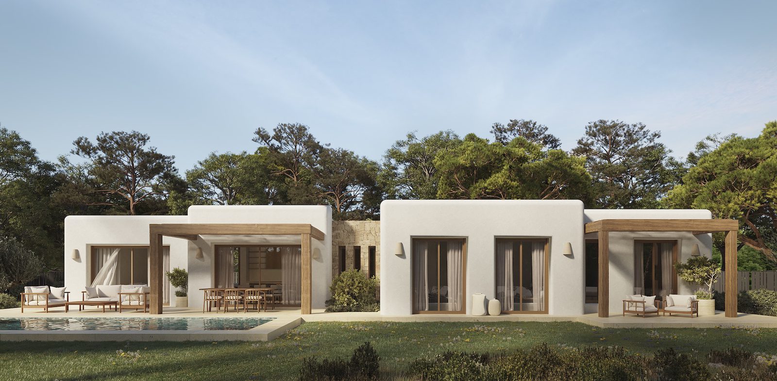 Contemporary Single-Level Villas in La Fustera, Benissa Costa | Villa Serenity