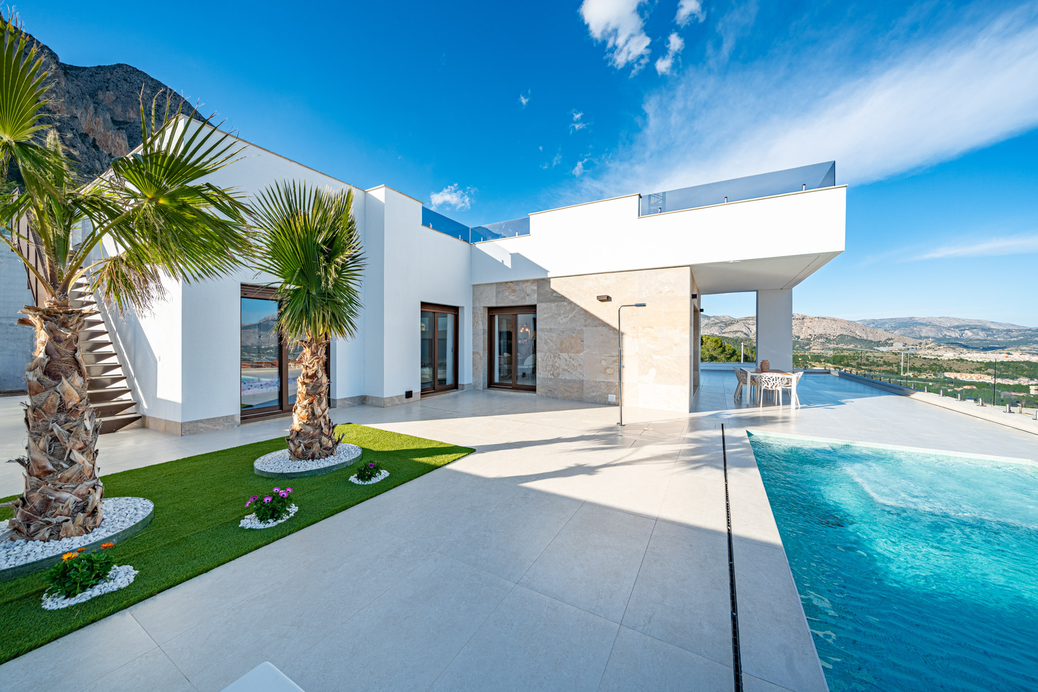 New Build Villas with Private Pools and Mountain Views | Villa Marina Baja 3