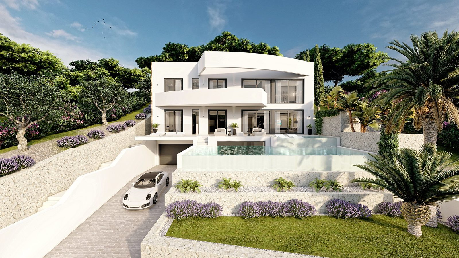 Contemporary Mediterranean Villa in Altea | Villa Paradise