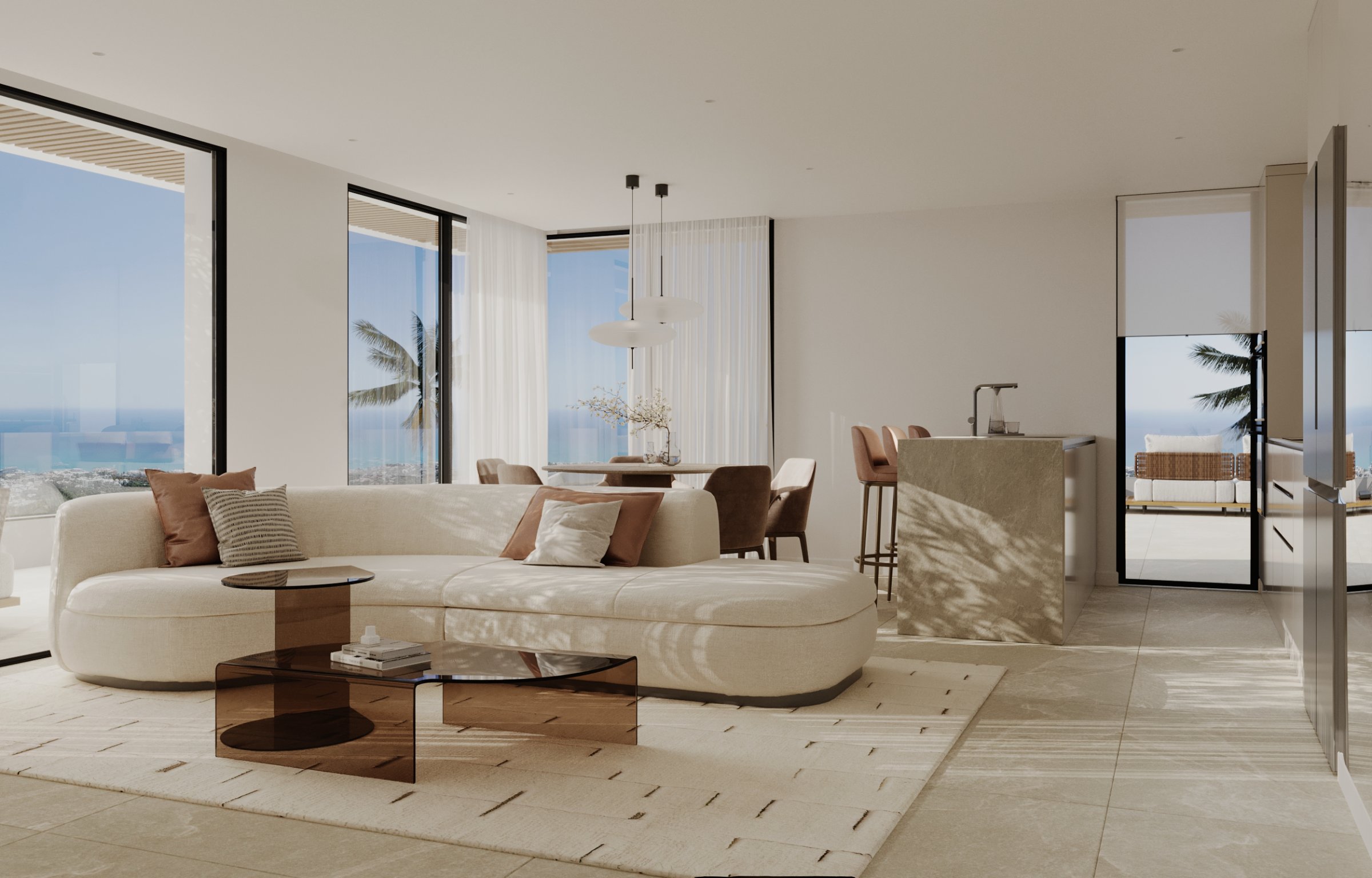 Luxury Residences in Mijas with Panoramic Sea Views | Penthouse Emerald 4