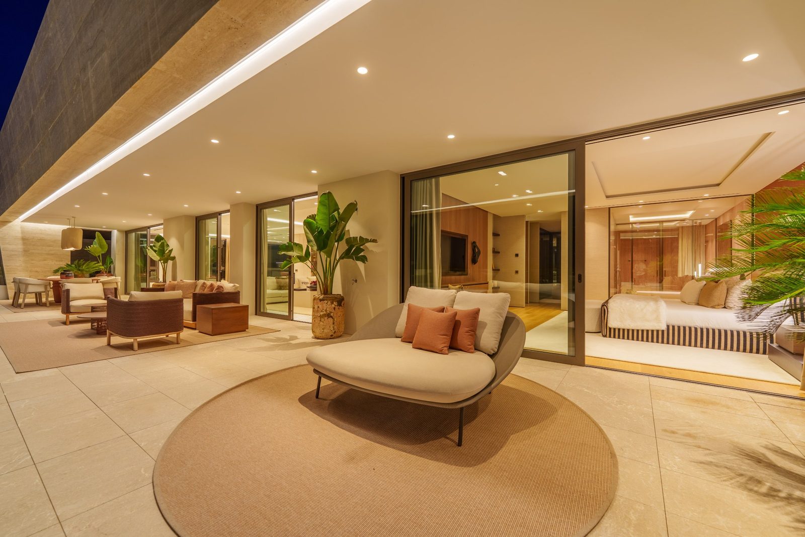 Luxurious terrace
