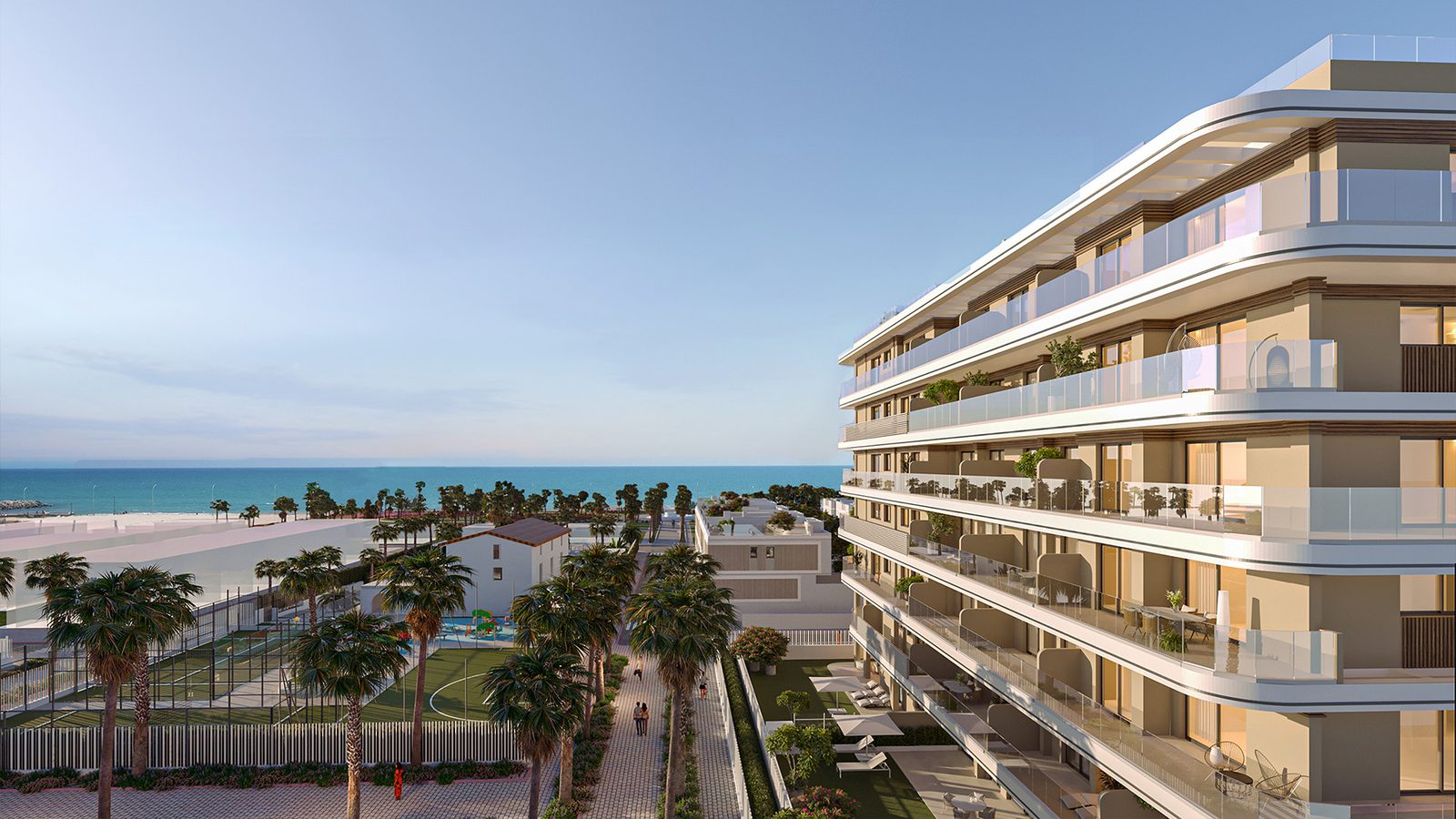 Luxurious Beachside Apartment in El Puig