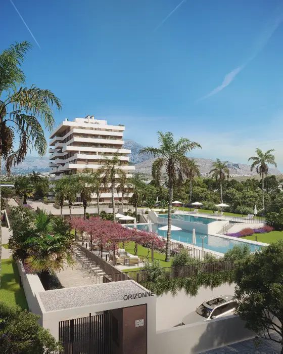 Stunning sea and garden views from a 3-bedroom penthouse in Villajoyosa - The Estates