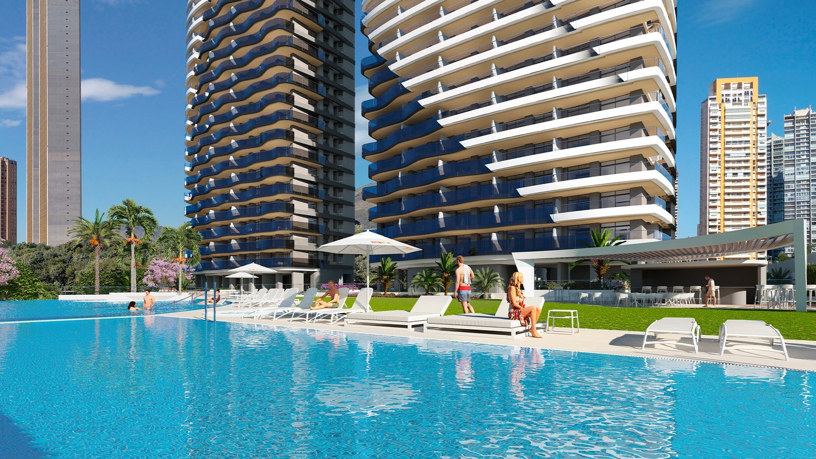 Luxury Apartment with Stunning Sea Views in Benidorm