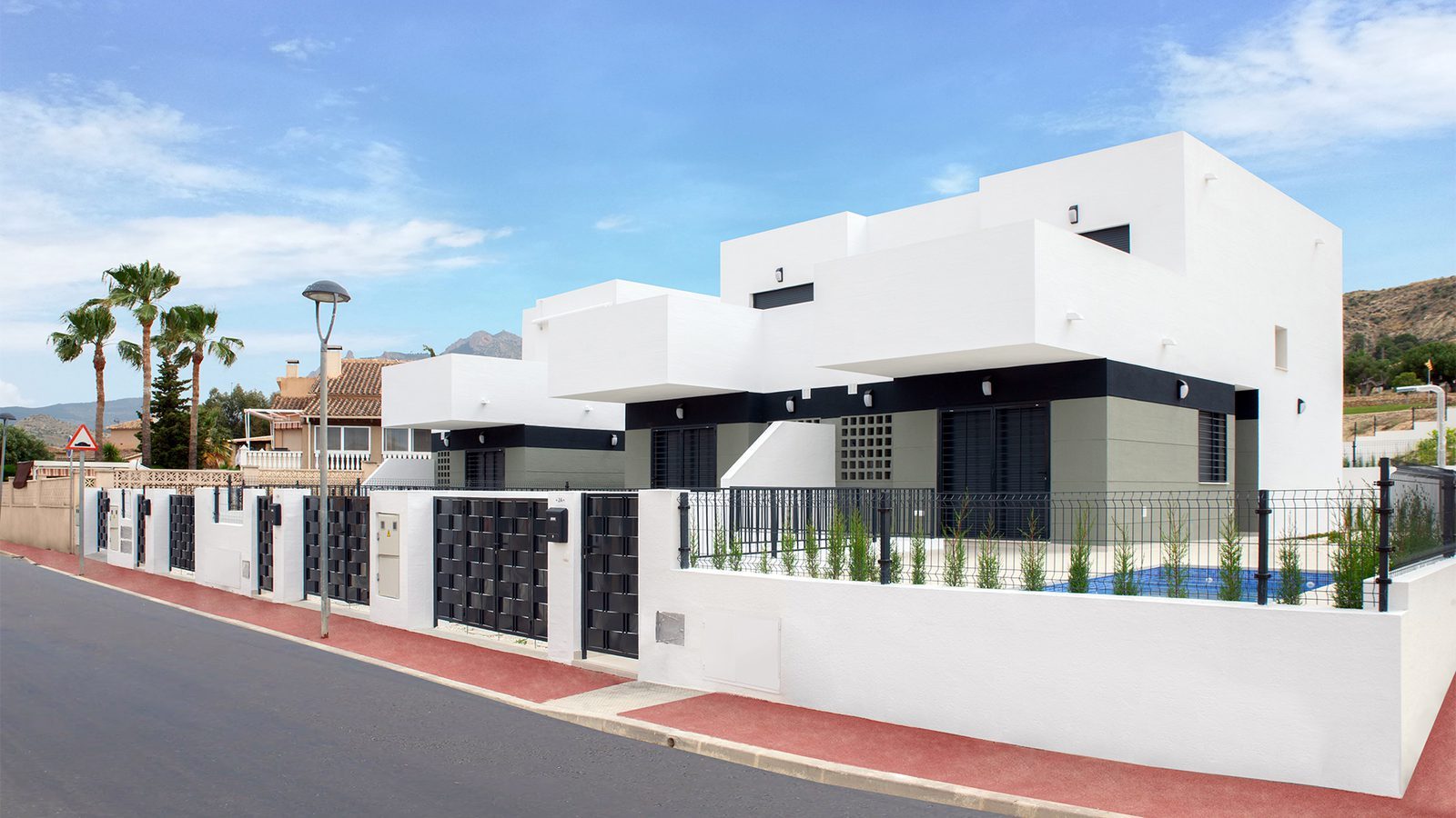 Stunning New Villa in Busot with Mountain Views