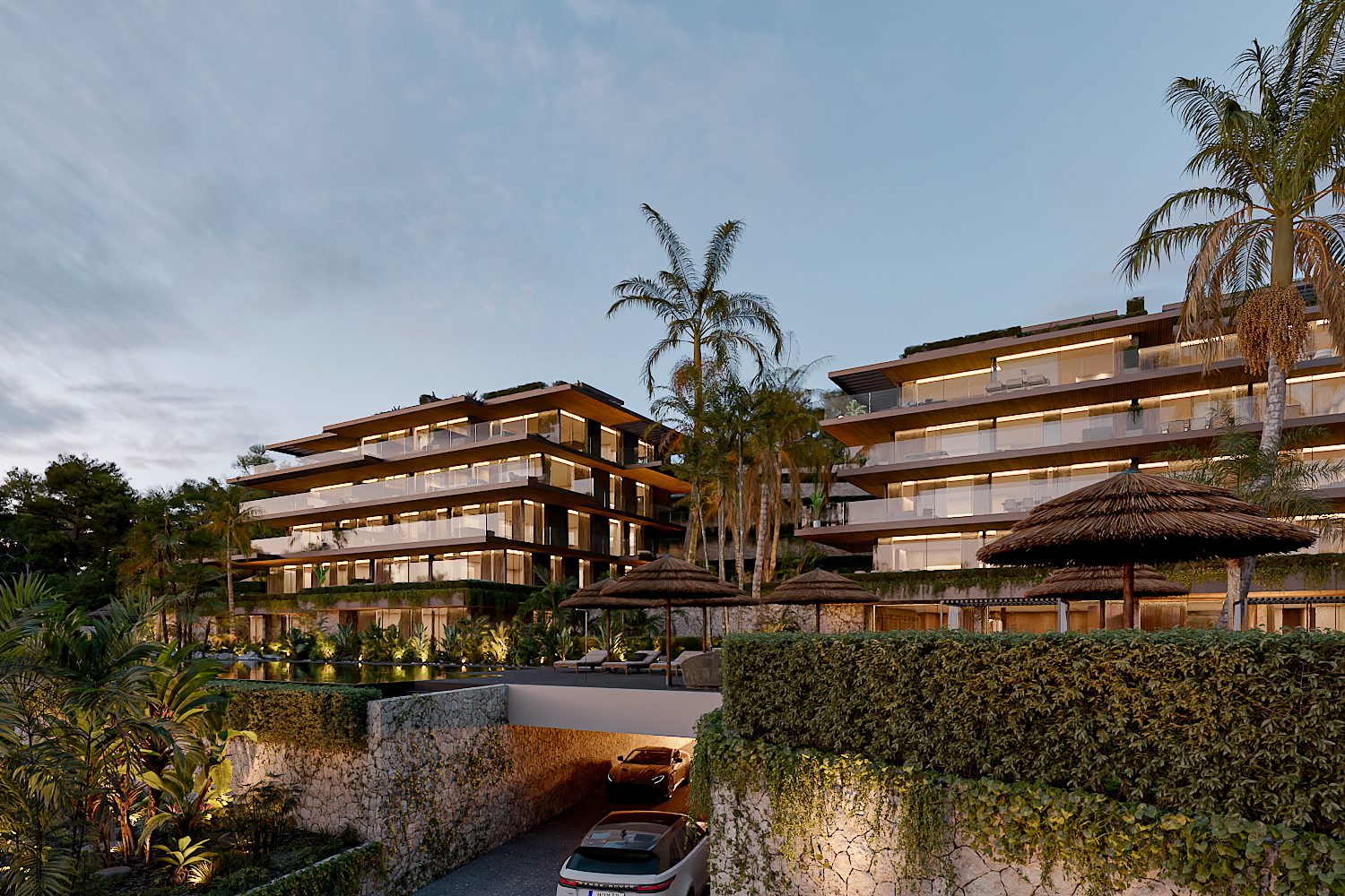 Panoramic sea and garden views of a 3-bedroom apartment in Altea - The Estates