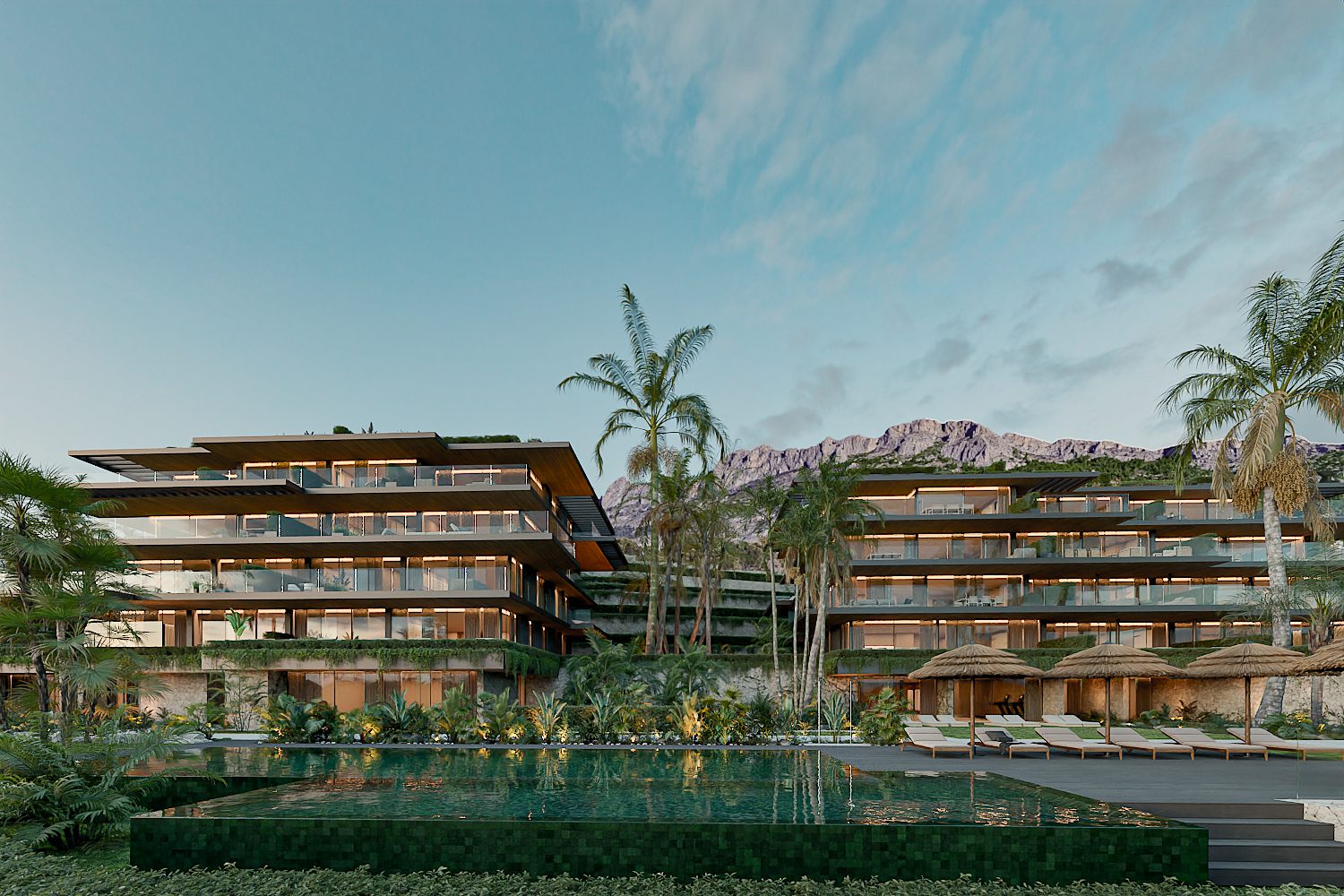 Stunning sea and garden views from a 3-bedroom apartment in Altea - The Estates