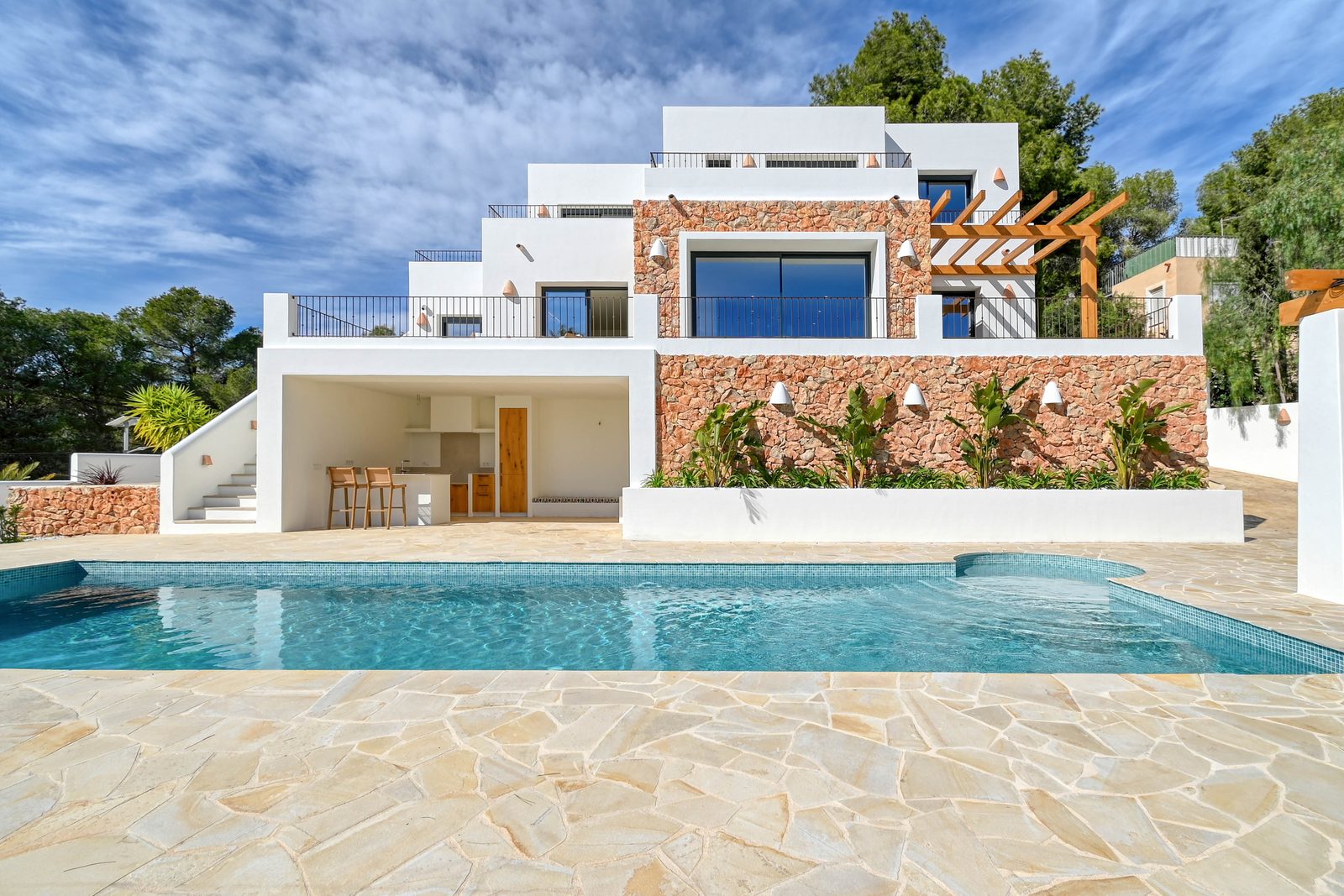Luxury Ibiza Style Villa for Sale in Moraira | Villa Sauce