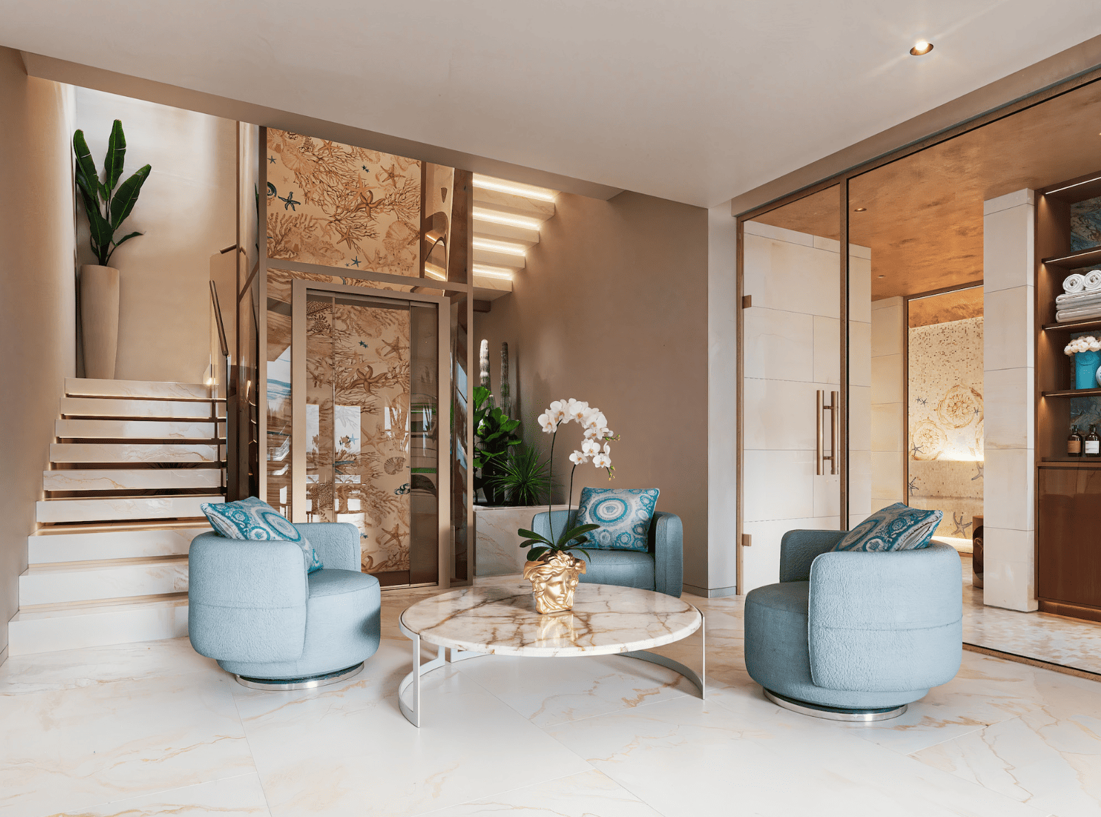 5-bed Villa in Málaga — Versace Home Luxury Villas for Sale in Nueva Andalucía, Marbella | Villa 8Gold 1, photo 15