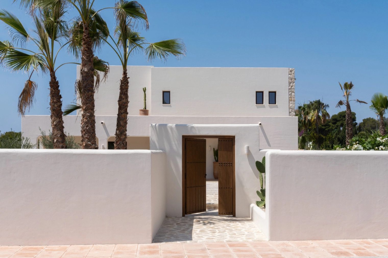 Exterior view of a 5-bedroom villa in Benissa - The Estates