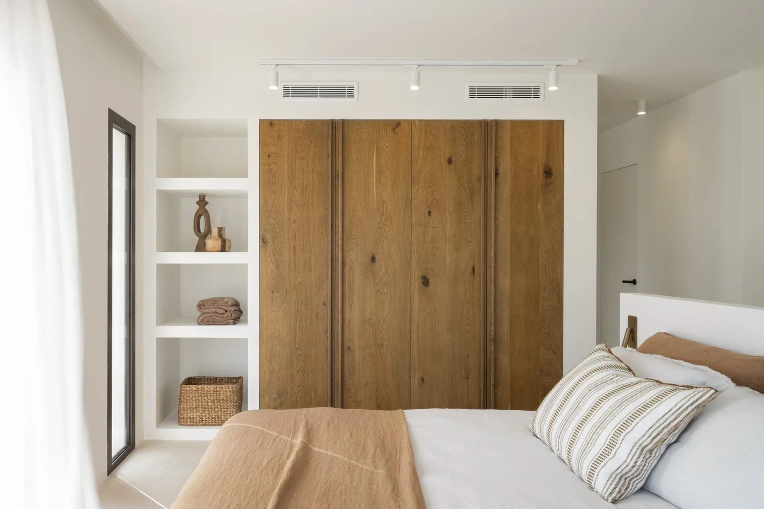 Stylish built-in storage and bedroom details in a 5-bedroom villa in Benissa - The Estates