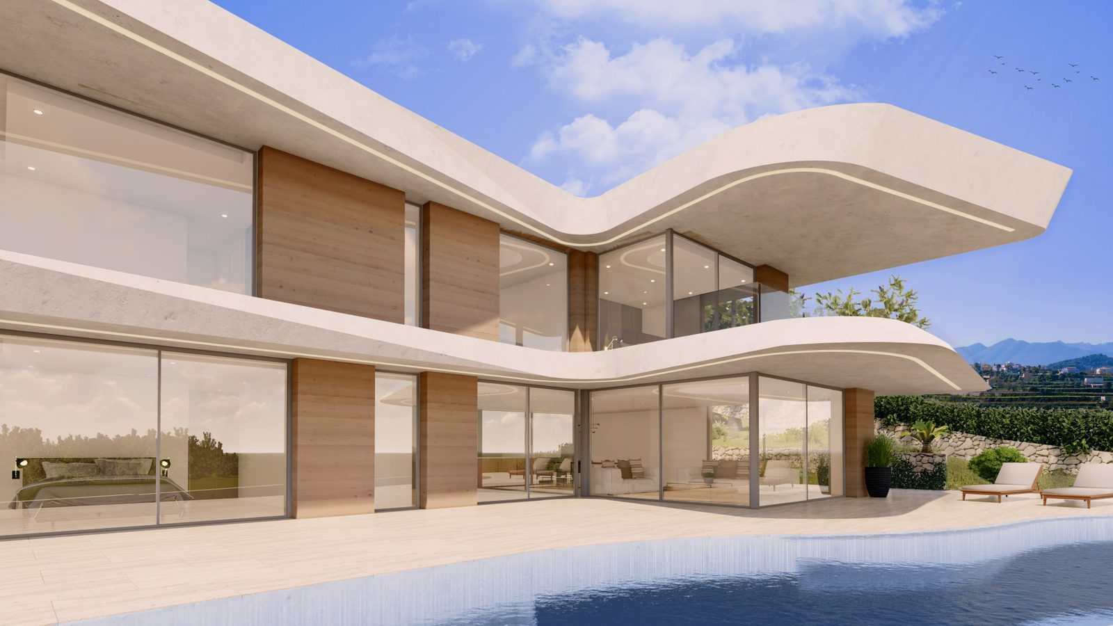 Villa Chronos | Contemporary Luxury Villa with Sea & Mountain Views in Jávea