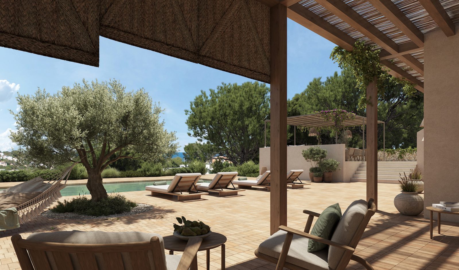 Pool terrace