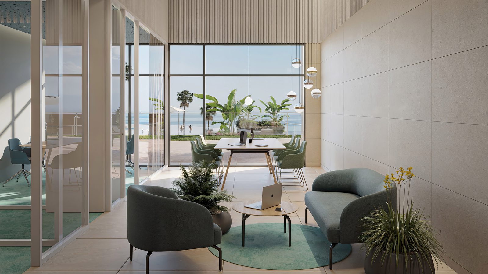 Stylish living and sea views from a 4-bedroom apartment in Benidorm - The Estates