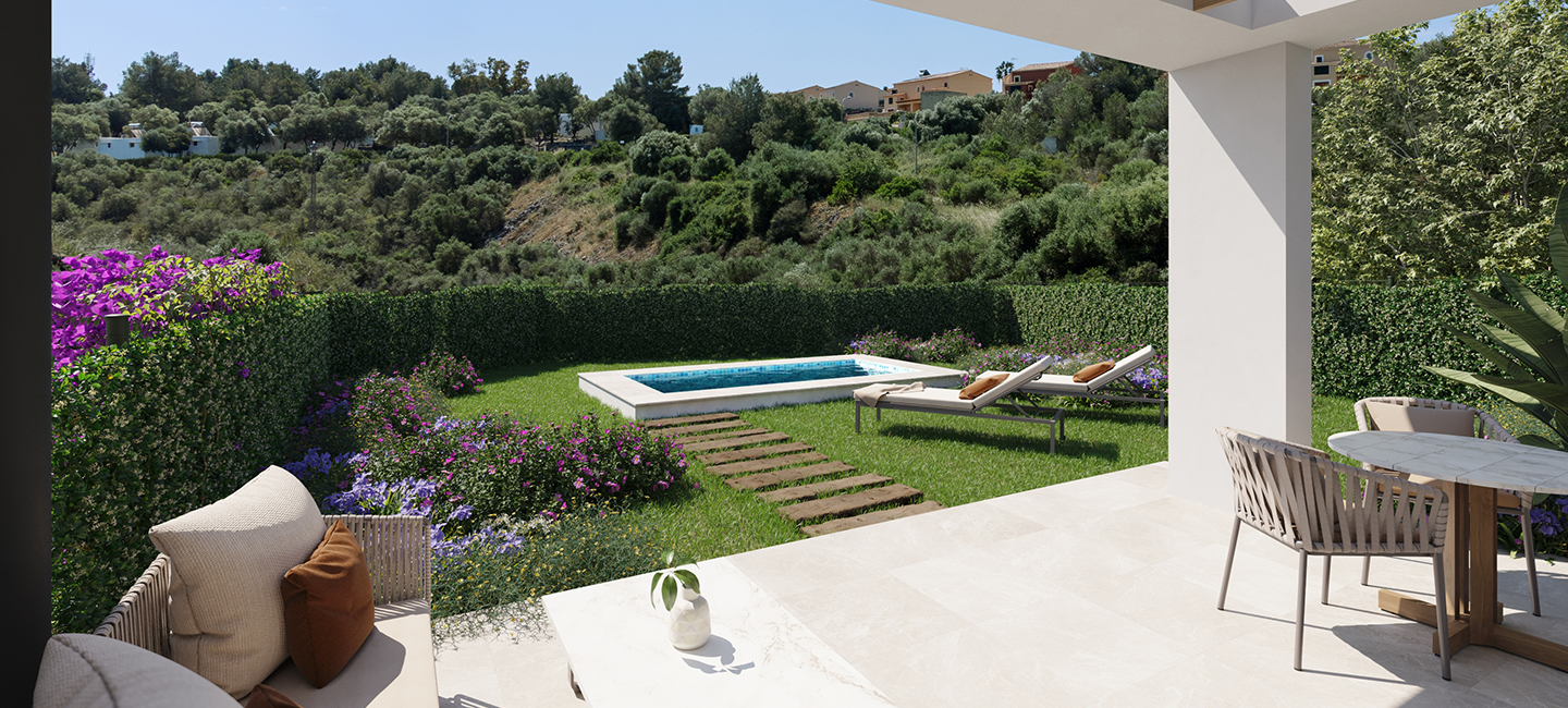 New Build Villas for Sale in Cala Romántica, Mallorca | Townhouse Bay 37