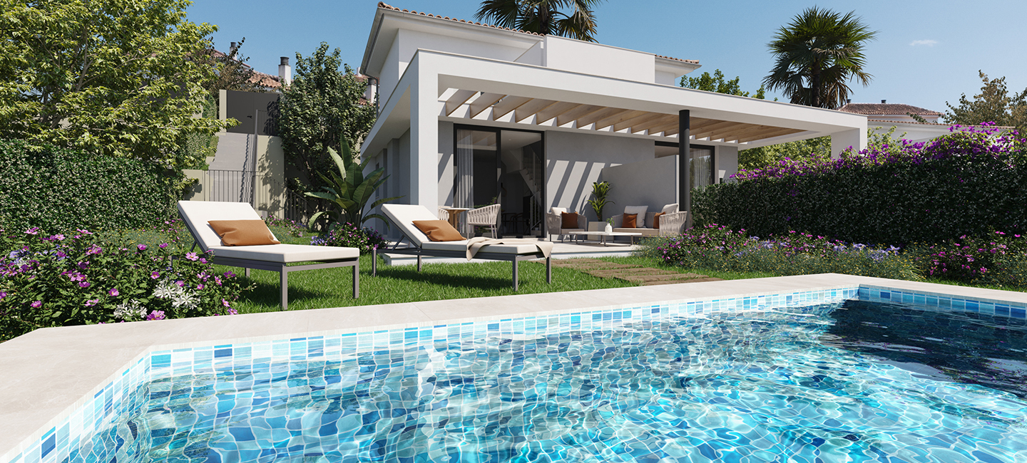 New Build Villas for Sale in Cala Romántica, Mallorca | Townhouse Bay 39
