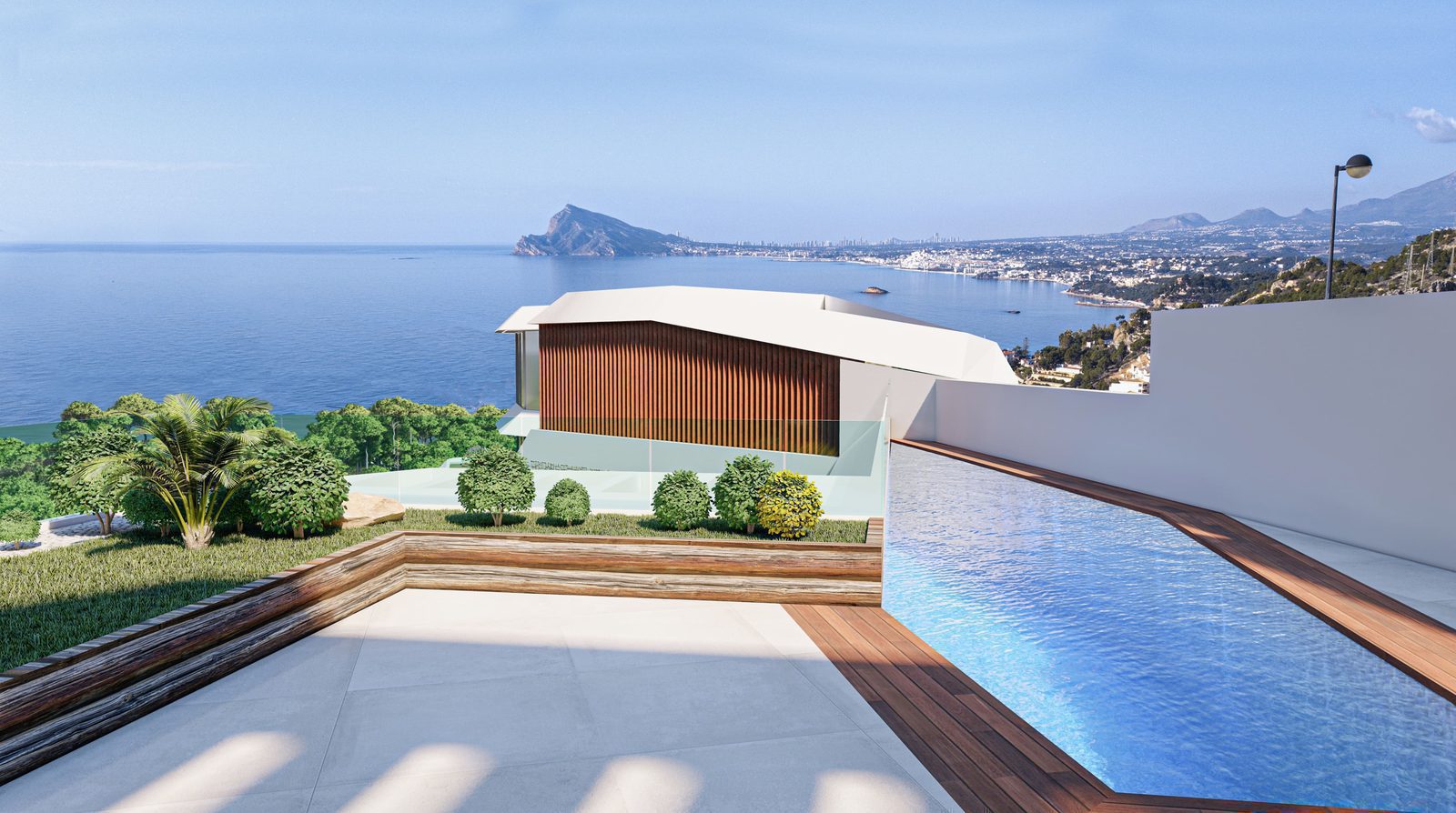 Luxury Villa in a Gated Community with Panoramic Sea Views in Mascarat