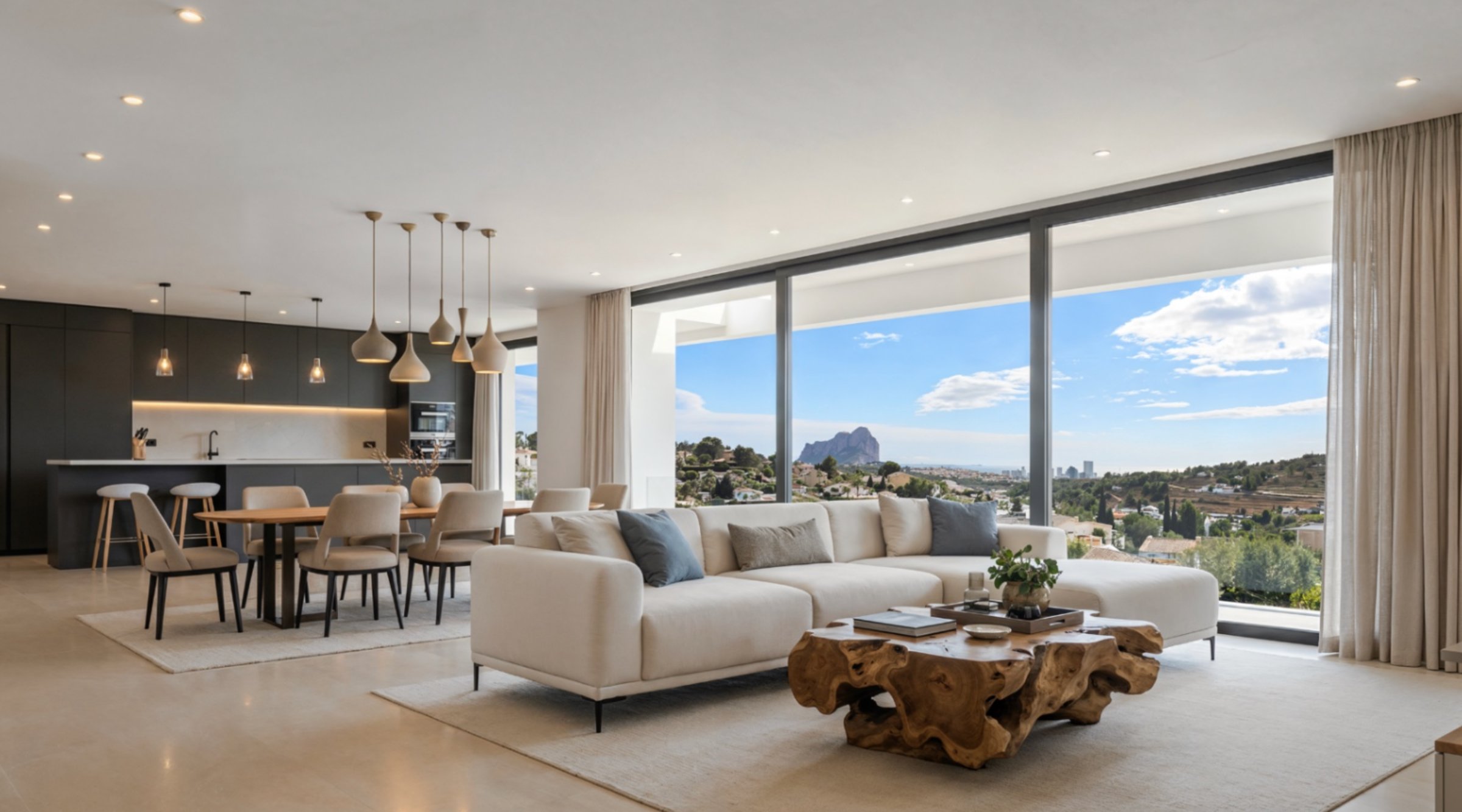 5-bed Villa in Calpe — New Build Villa in Calpe with Panoramic Sea Views | Villa Empedrola 1, photo 4