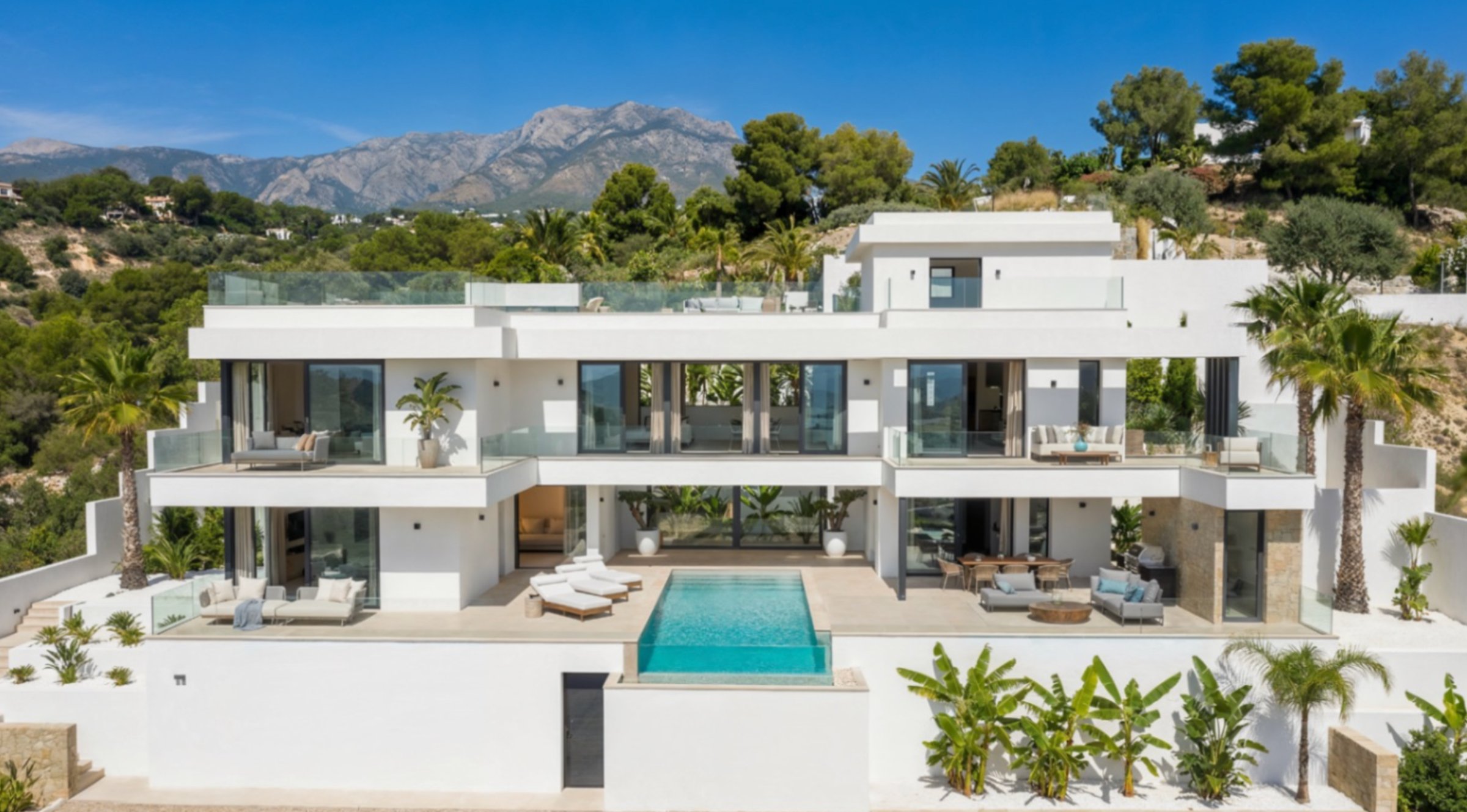 New Build Villa in Calpe with Panoramic Sea Views | Villa Empedrola 1