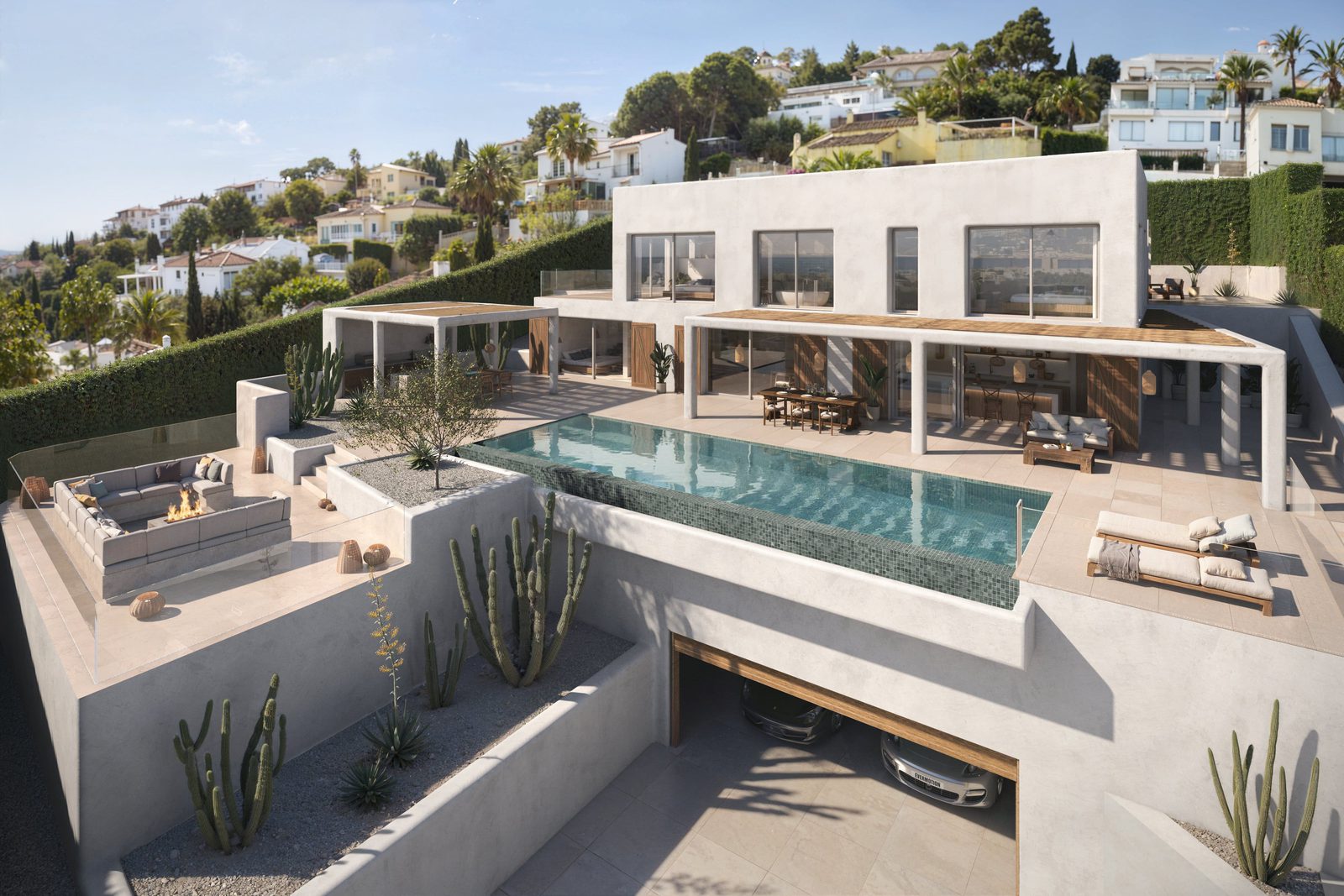 Luxury Ibiza Style Villa for Sale in Javea with Sea Views | Villa Bellavista in Javea