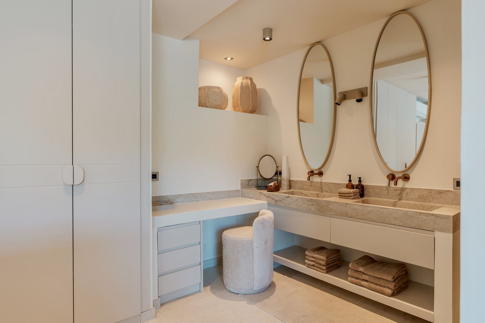 Stylish bathroom interior of a 4-bedroom villa in Javea - The Estates
