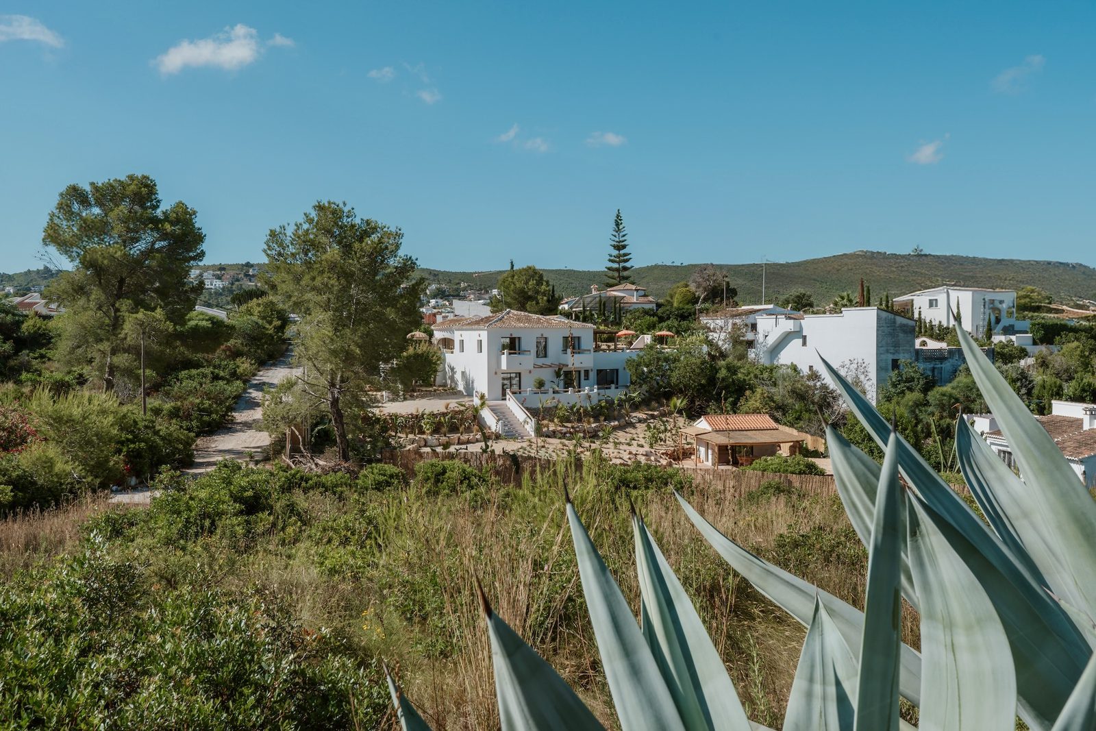 A view of a beautiful 4-bedroom villa nestled in the countryside of Javea - The Estates