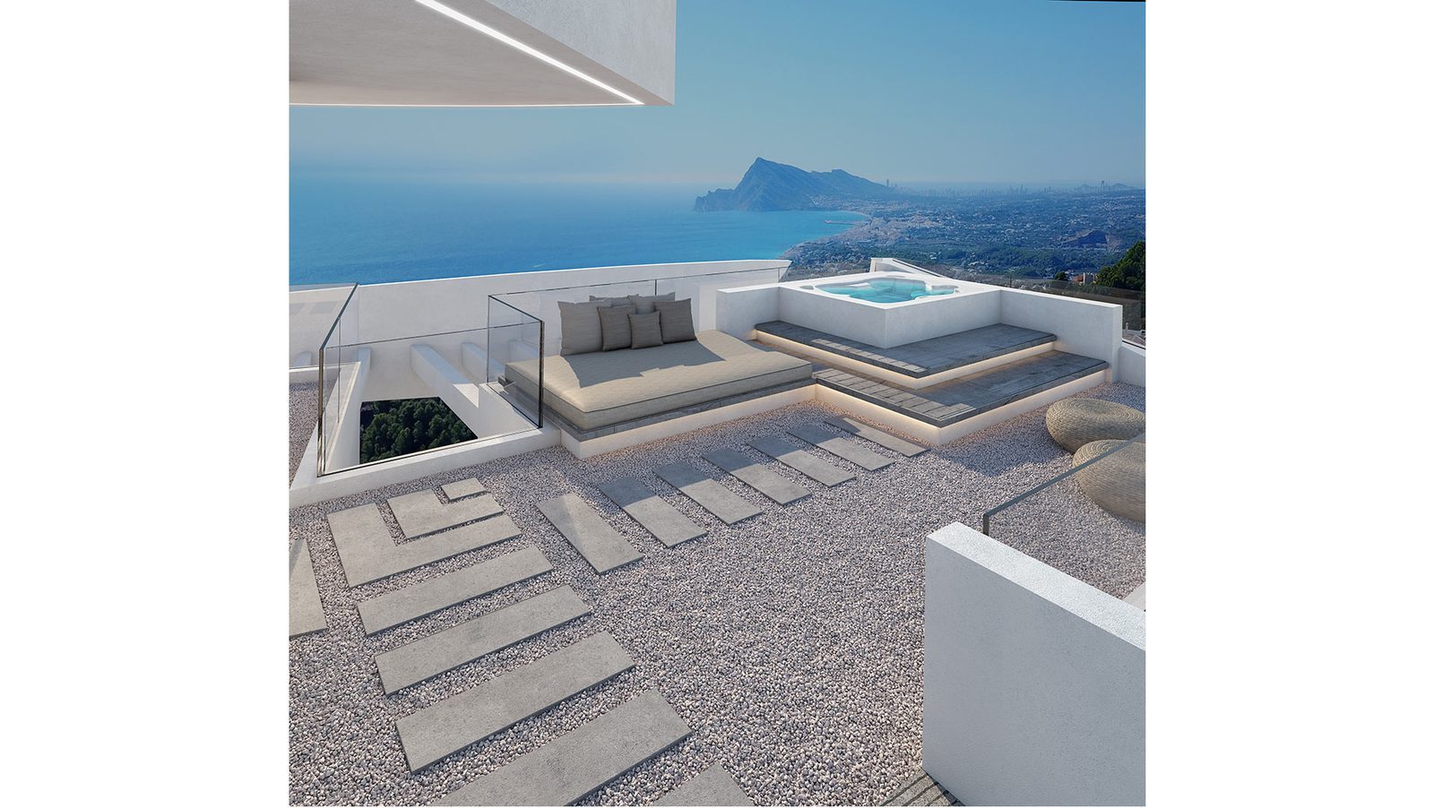 Rooftop terrace