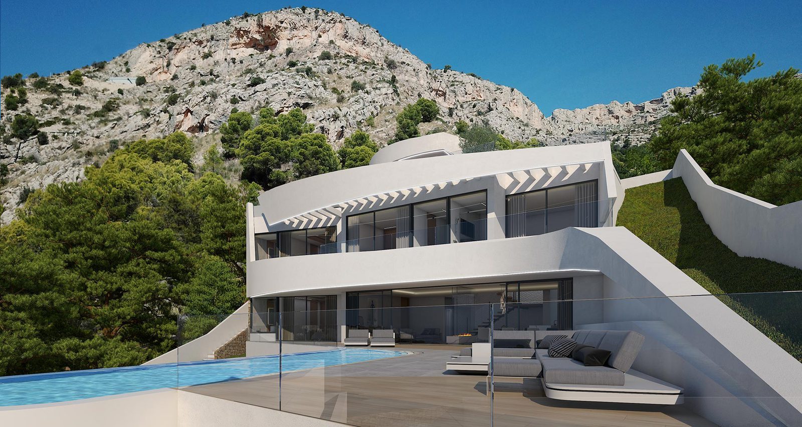 Luxury villa for sale in Altea Hills with panoramic sea views | Villa Alma