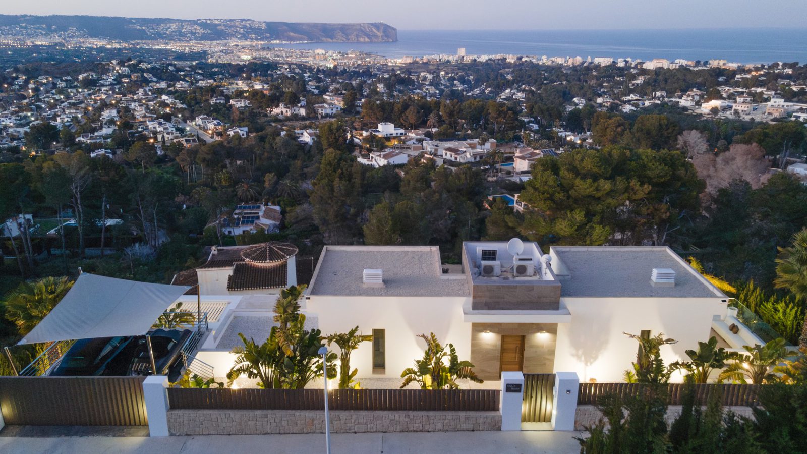 Panoramic sea and mountain views from a stunning 4-bedroom villa in Javea - The Estates