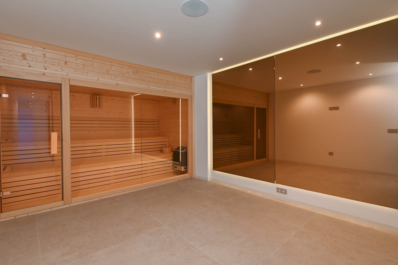 Indoor sauna and wellness room of a 4-bedroom villa in Benissa - The Estates