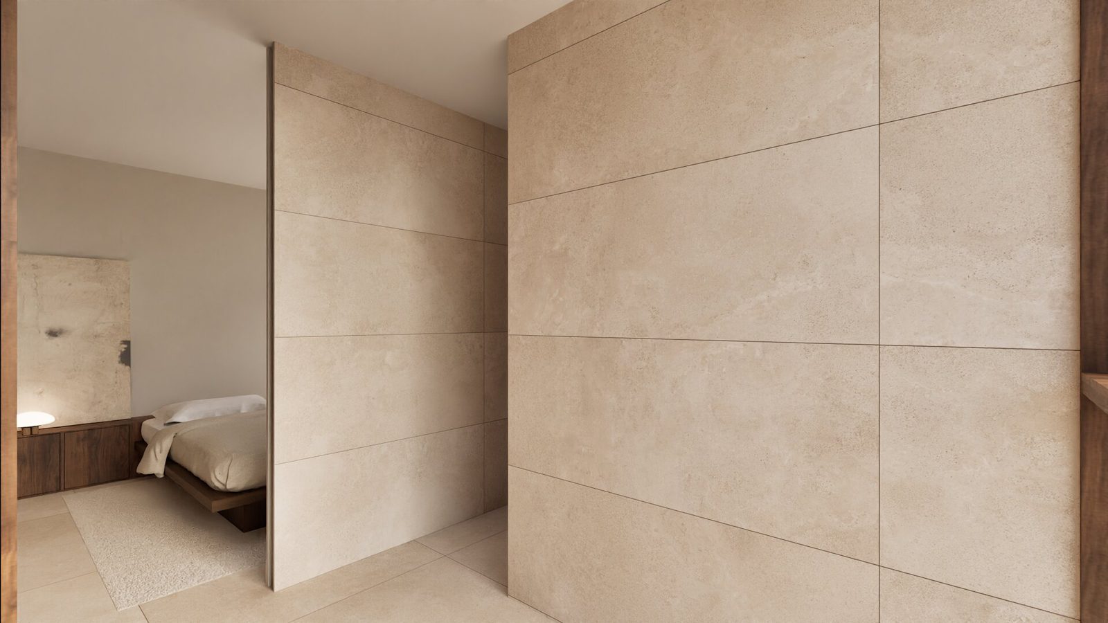 Stylish tiled interior of a 3-bedroom villa in Denia - The Estates