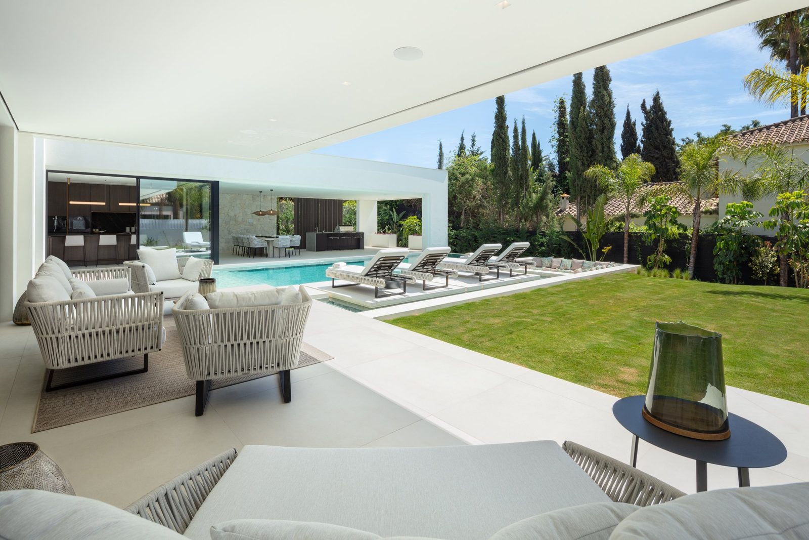 Covered outdoor